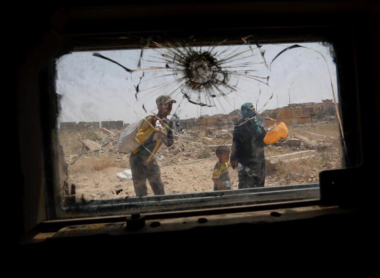 تصاویر | شهر ویرانه‌ای که از چنگال داعشی‌ها نجات می‌یابد